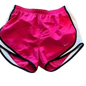 Nike Pink Athletic Shorts with Dolphin Cut